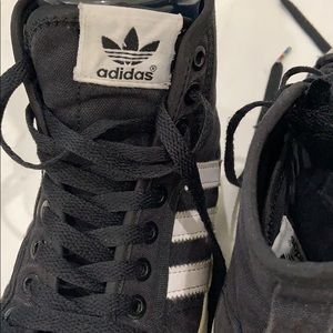 Adidas high top casual sneaker